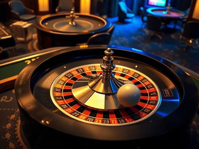 European Roulette live casino table